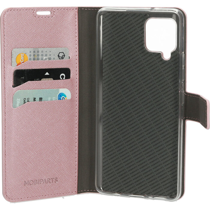 Mobiparts Mobiparts Saffiano Wallet Case voor Samsung Galaxy A42 5G - Roze