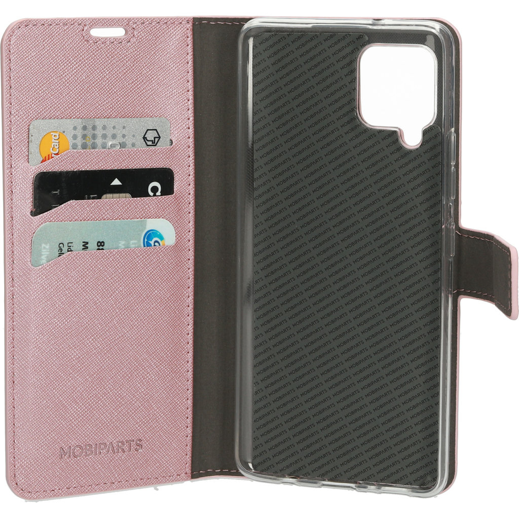 Mobiparts Mobiparts Saffiano Wallet Case voor Samsung Galaxy A42 5G - Roze