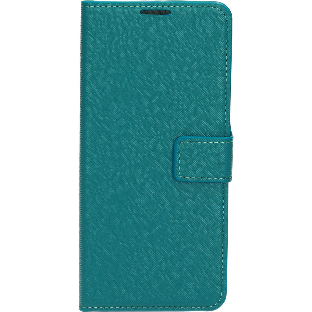 Mobiparts Mobiparts Saffiano Wallet Case voor Samsung Galaxy A42 - Turquoise