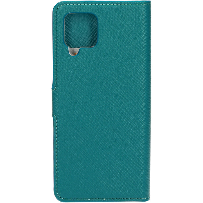 Mobiparts Mobiparts Saffiano Wallet Case voor Samsung Galaxy A42 - Turquoise