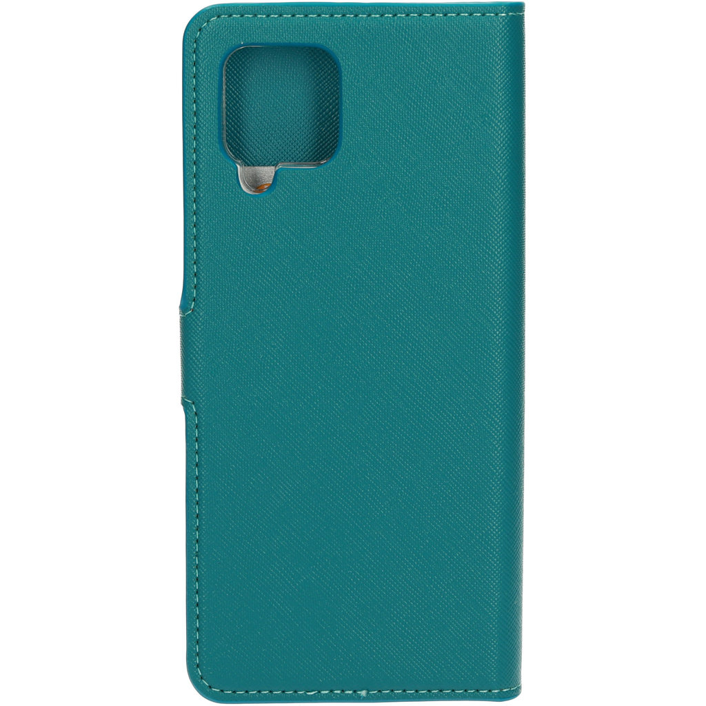 Mobiparts Mobiparts Saffiano Wallet Case voor Samsung Galaxy A42 - Turquoise