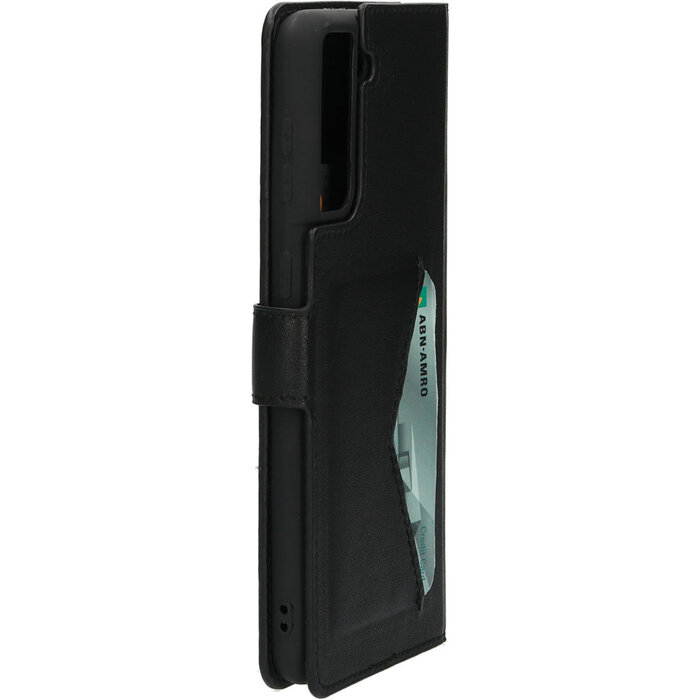 Mobiparts Mobiparts Classic Wallet Case voor Samsung Galaxy S21 Plus - Zwart