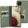 Mobiparts Classic Wallet Case voor Samsung Galaxy A12 - Stone Green