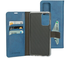 Mobiparts Mobiparts Classic Wallet Case Samsung Galaxy A72 (2021) 4G/5G Steel Blue