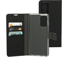 Mobiparts Mobiparts Saffiano Wallet Case voor Samsung Galaxy A72 - Zwart