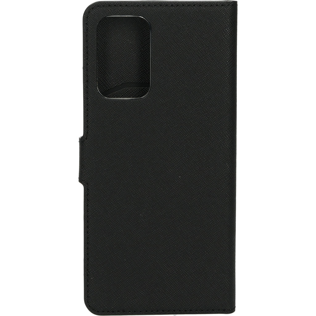 Mobiparts Mobiparts Saffiano Wallet Case voor Samsung Galaxy A72 (4G/5G) - Zwart