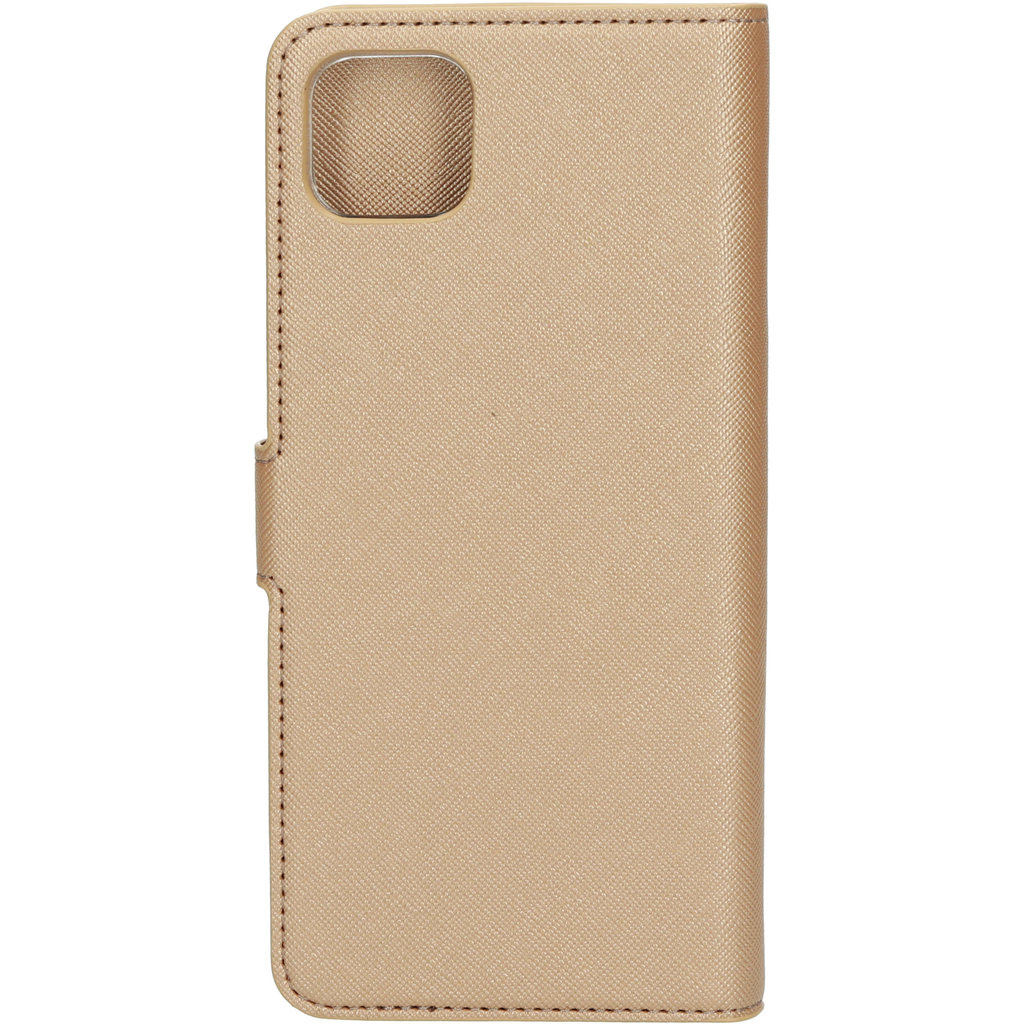 Mobiparts Mobiparts Saffiano Wallet Case voor Samsung Galaxy A22 5G - Koper