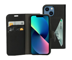 Mobiparts Mobiparts Classic Wallet Case voor iPhone 13 Mini / 12 Mini - Zwart