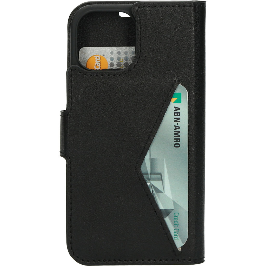 Mobiparts Mobiparts Classic Wallet Case voor iPhone 13 Mini / 12 Mini - Zwart