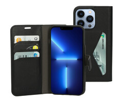 Mobiparts Mobiparts Classic Wallet Case voor iPhone 13 Pro - Zwart