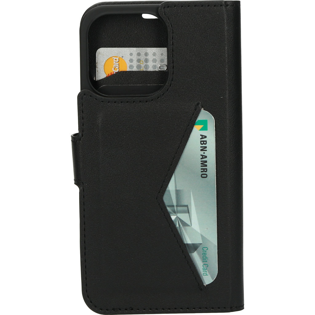 Mobiparts Mobiparts Classic Wallet Case voor iPhone 13 Pro - Zwart