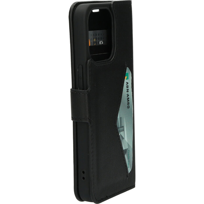 Mobiparts Mobiparts Classic Wallet Case voor iPhone 13 Pro - Zwart
