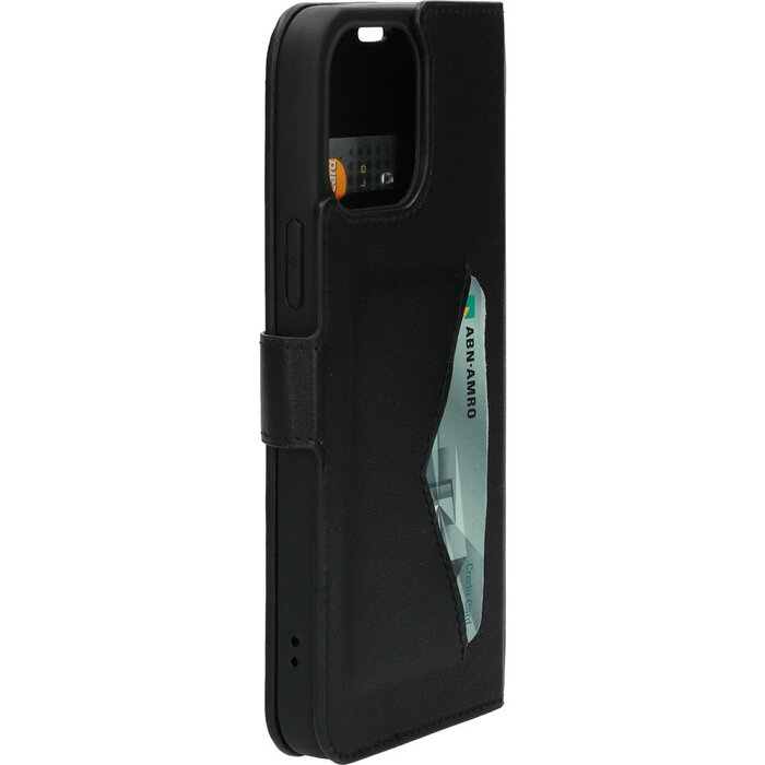 Mobiparts Mobiparts Classic Wallet Case voor Apple iPhone 13 Pro Max - Zwart