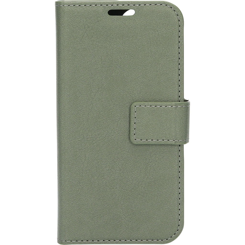 Mobiparts Mobiparts Classic Wallet Case voor iPhone 13 Mini - Stone Green