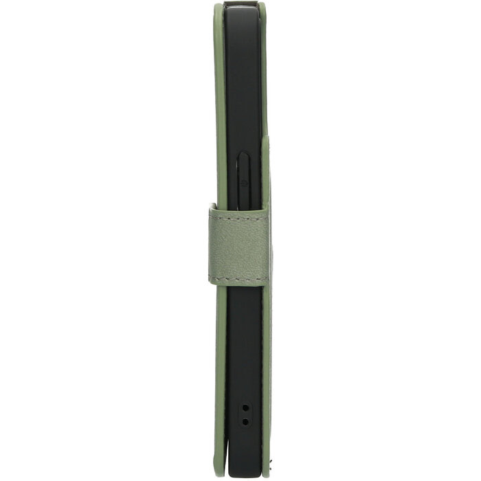 Mobiparts Mobiparts Classic Wallet Case voor Apple iPhone 13 Pro - Stone Green