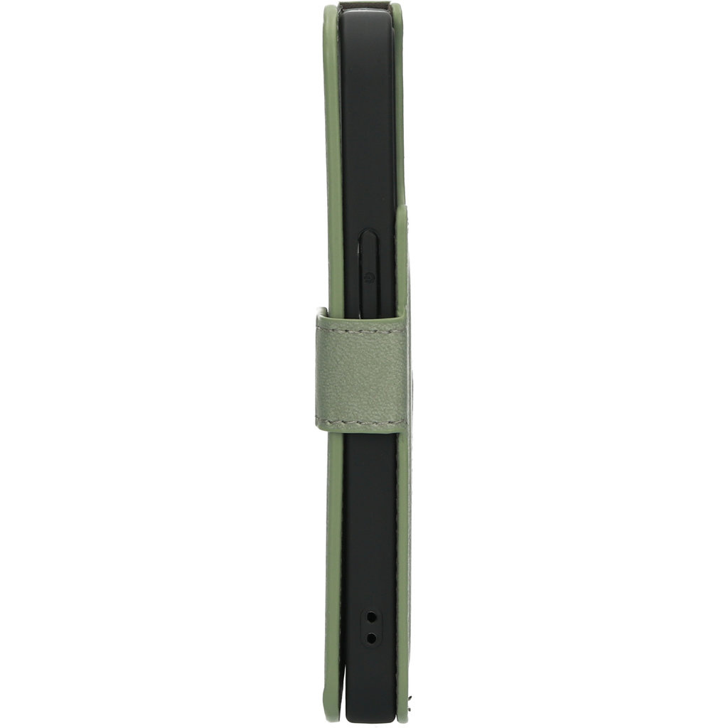 Mobiparts Mobiparts Classic Wallet Case voor Apple iPhone 13 Pro - Stone Green