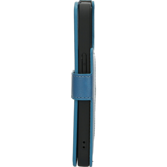 Mobiparts Mobiparts Classic Wallet Case voor Apple iPhone 13 Pro - Steel Blue