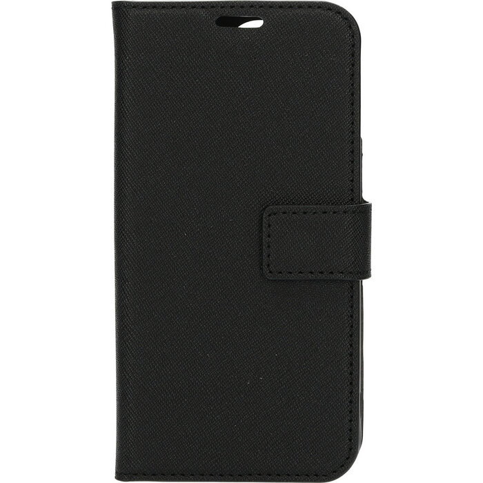Mobiparts Mobiparts Saffiano Wallet Case voor iPhone 13 Pro - Zwart