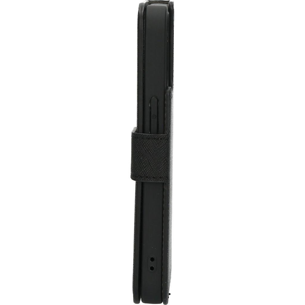 Mobiparts Mobiparts Saffiano Wallet Case voor iPhone 13 Pro - Zwart