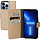 Mobiparts Saffiano Wallet Case voor Apple iPhone 13 Pro - Koper