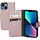 Mobiparts Saffiano Wallet Case voor iPhone 13 Mini - Roze