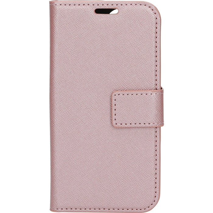 Mobiparts Mobiparts Saffiano Wallet Case voor iPhone 13 Mini - Roze