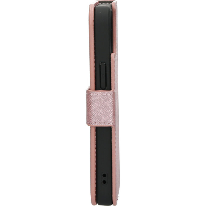 Mobiparts Mobiparts Saffiano Wallet Case voor iPhone 13 Mini - Roze