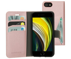 Mobiparts Mobiparts Classic Wallet Case voor iPhone 7/8/SE (2020/2022) - Roze