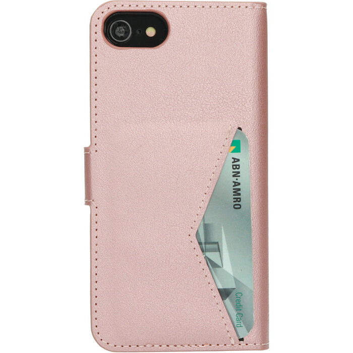 Mobiparts Mobiparts Classic Wallet Case voor iPhone 7/8/SE (2020/2022) - Roze