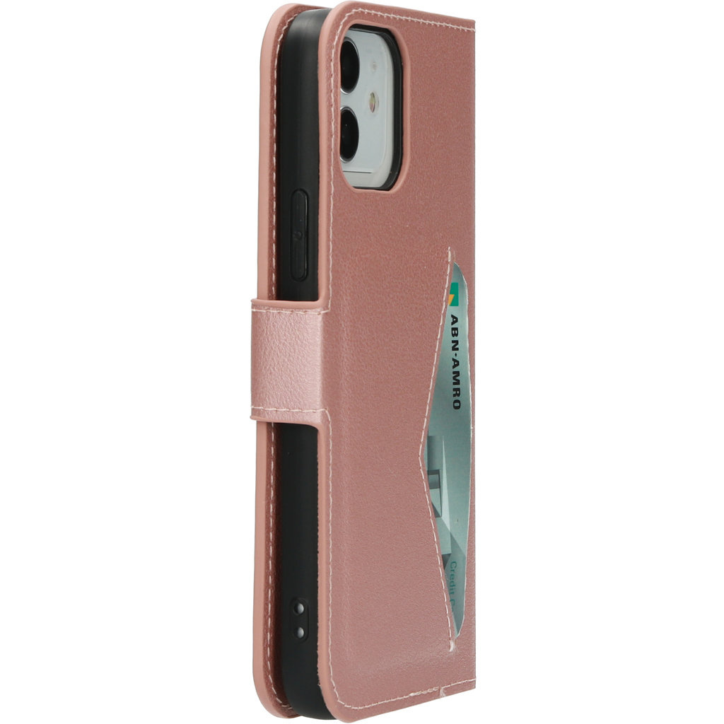 Mobiparts Mobiparts Classic Wallet Case voor iPhone 12 / 12 Pro - Roze