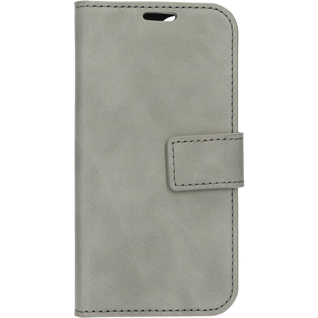 Mobiparts Mobiparts Classic Wallet Case voor iPhone 13 Mini - Granite Grey