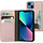 Mobiparts Classic Wallet Case voor iPhone 13 Mini - Roze