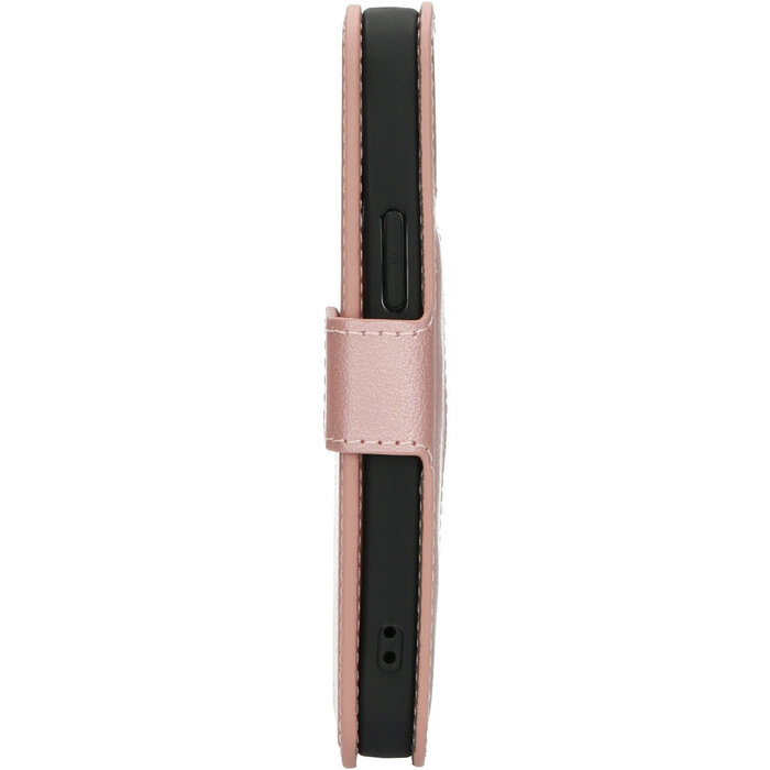 Mobiparts Mobiparts Classic Wallet Case voor iPhone 13 Mini - Roze