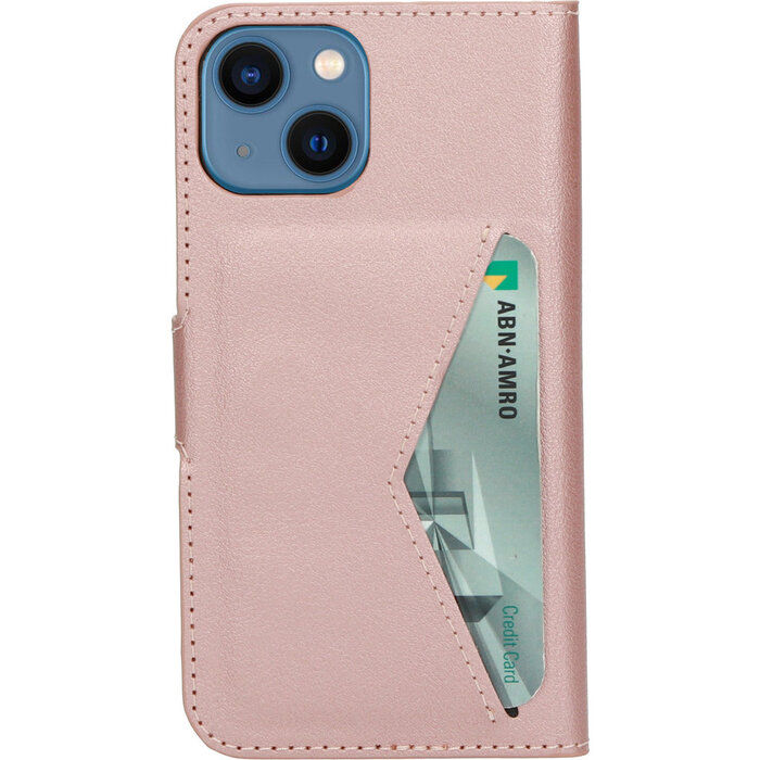 Mobiparts Mobiparts Classic Wallet Case voor iPhone 13 Mini - Roze