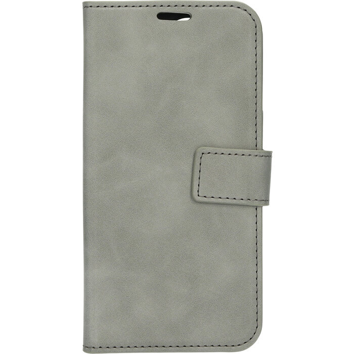 Mobiparts Mobiparts Classic Wallet Case voor iPhone 13 Pro - Granite Grey