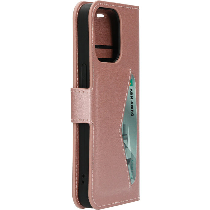 Mobiparts Mobiparts Classic Wallet Case Apple iPhone 13 Pro Pink