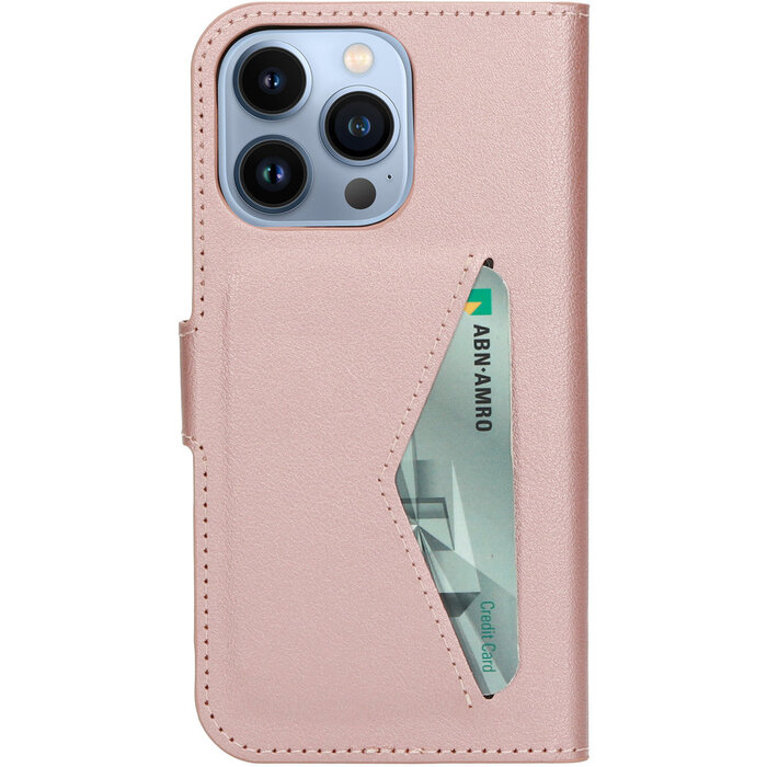 Mobiparts Mobiparts Classic Wallet Case Apple iPhone 13 Pro Pink