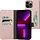 Mobiparts Classic Wallet Case voor iPhone 13 Pro Max - Roze