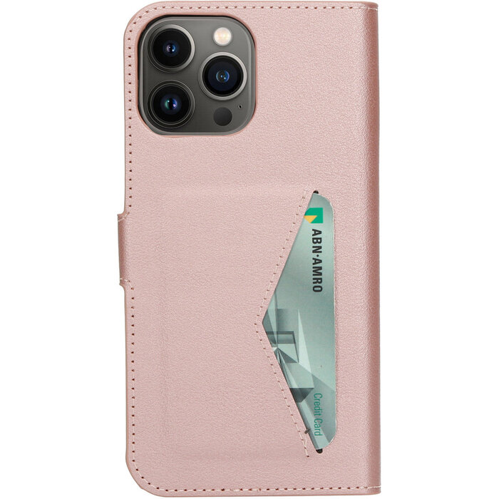 Mobiparts Mobiparts Classic Wallet Case voor iPhone 13 Pro Max - Roze