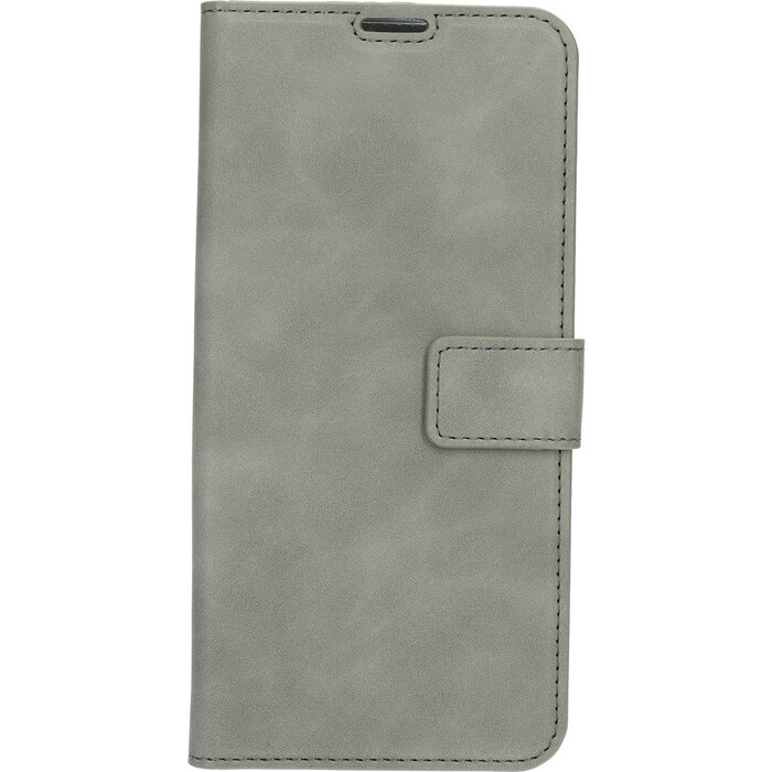 Mobiparts Mobiparts Classic Wallet Case voor Samsung Galaxy A12 - Granite Grey