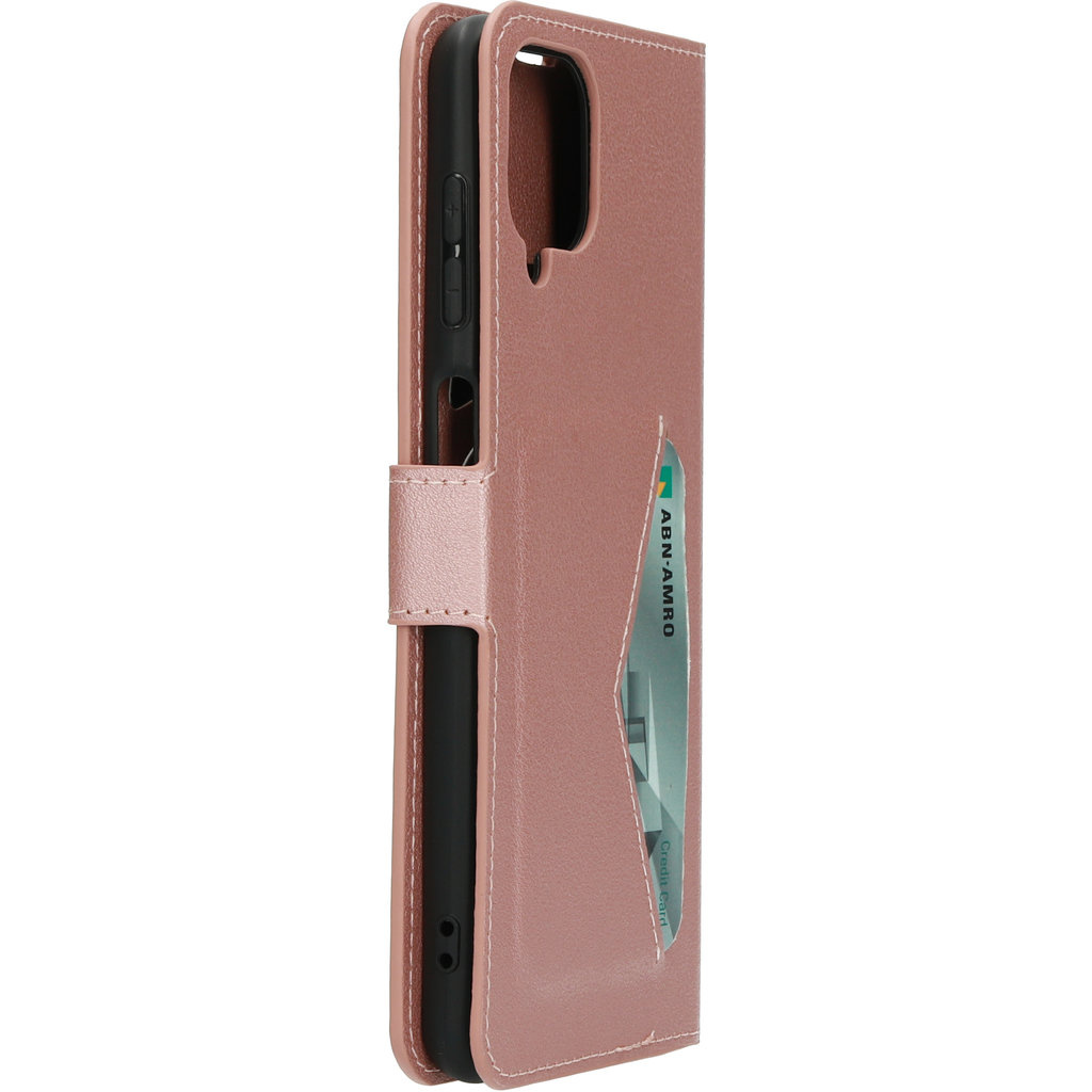 Mobiparts Mobiparts Classic Wallet Case voor Samsung Galaxy A12 - Roze