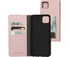 Mobiparts Mobiparts Classic Wallet Case Samsung Galaxy A22 5G (2021) Pink