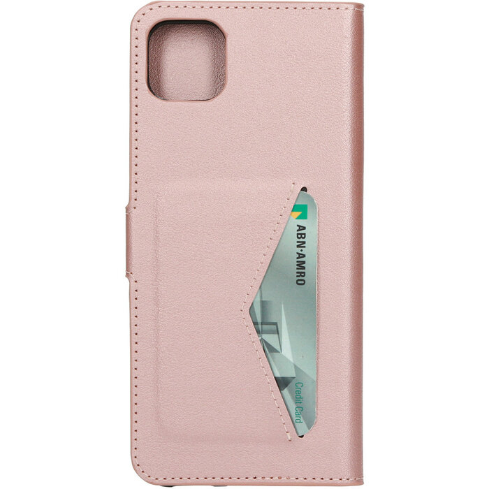Mobiparts Mobiparts Classic Wallet Case voor Samsung Galaxy A22 5G - Roze
