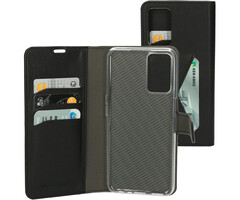 Mobiparts Mobiparts Classic Wallet Case voor Oppo A16 / A54s - Zwart