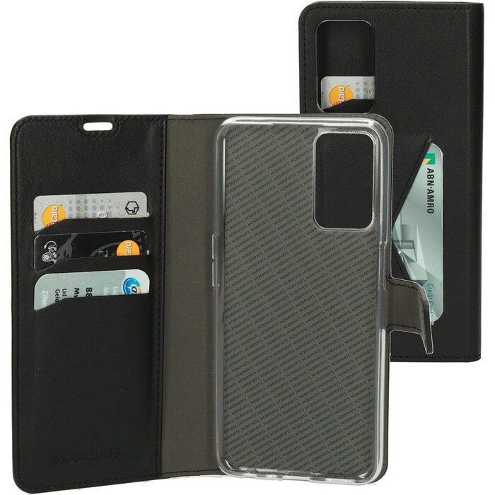 Mobiparts Mobiparts Classic Wallet Case voor Oppo A16 / A54s - Zwart