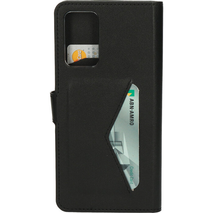 Mobiparts Mobiparts Classic Wallet Case voor Oppo A16 / A54s - Zwart