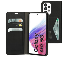 Mobiparts Mobiparts Classic Wallet Case voor Samsung Galaxy A53 - Zwart