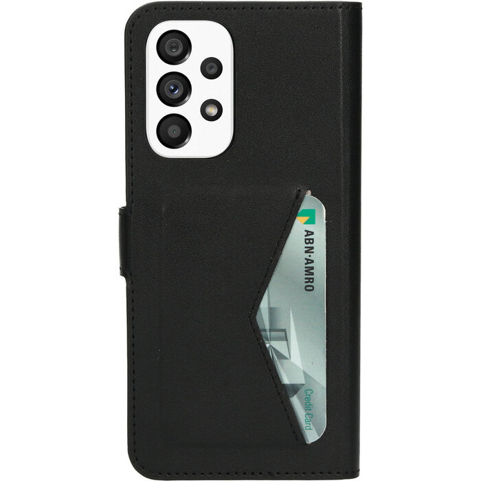 Mobiparts Mobiparts Classic Wallet Case voor Samsung Galaxy A53 - Zwart