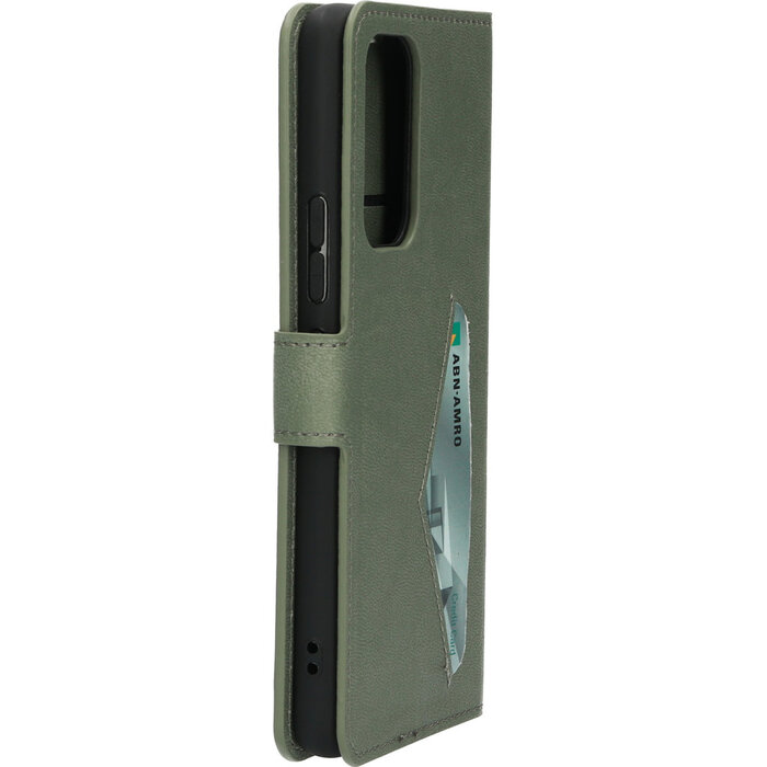 Mobiparts Mobiparts Classic Wallet Case voor Samsung Galaxy A53 - Stone Green