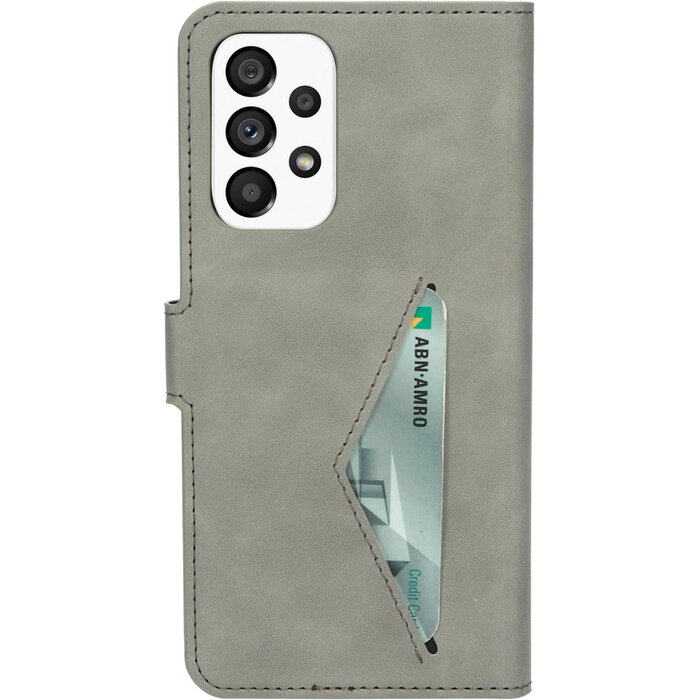 Mobiparts Mobiparts Classic Wallet Case Samsung Galaxy A53 (2022) Granite Grey